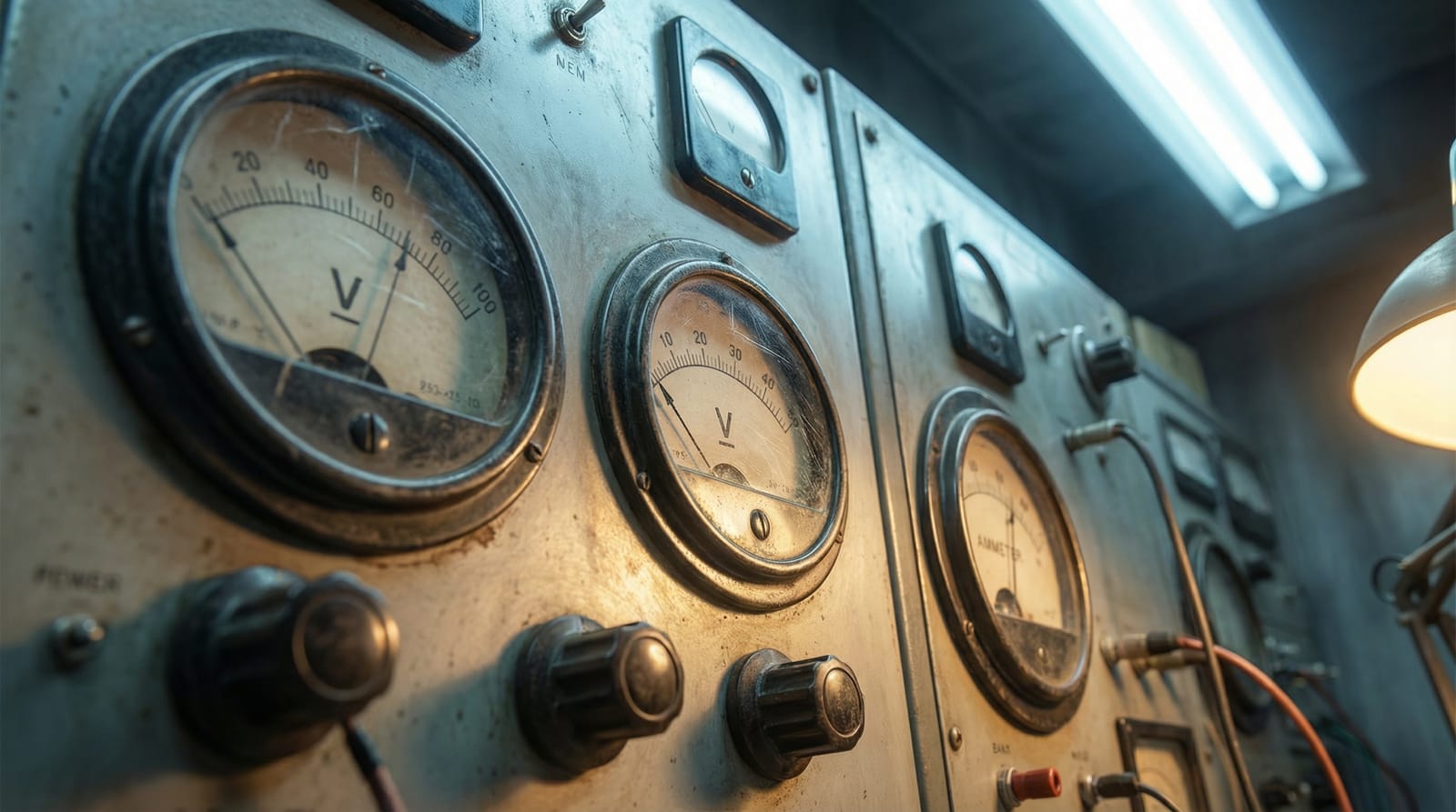 Laboratory instrument panel